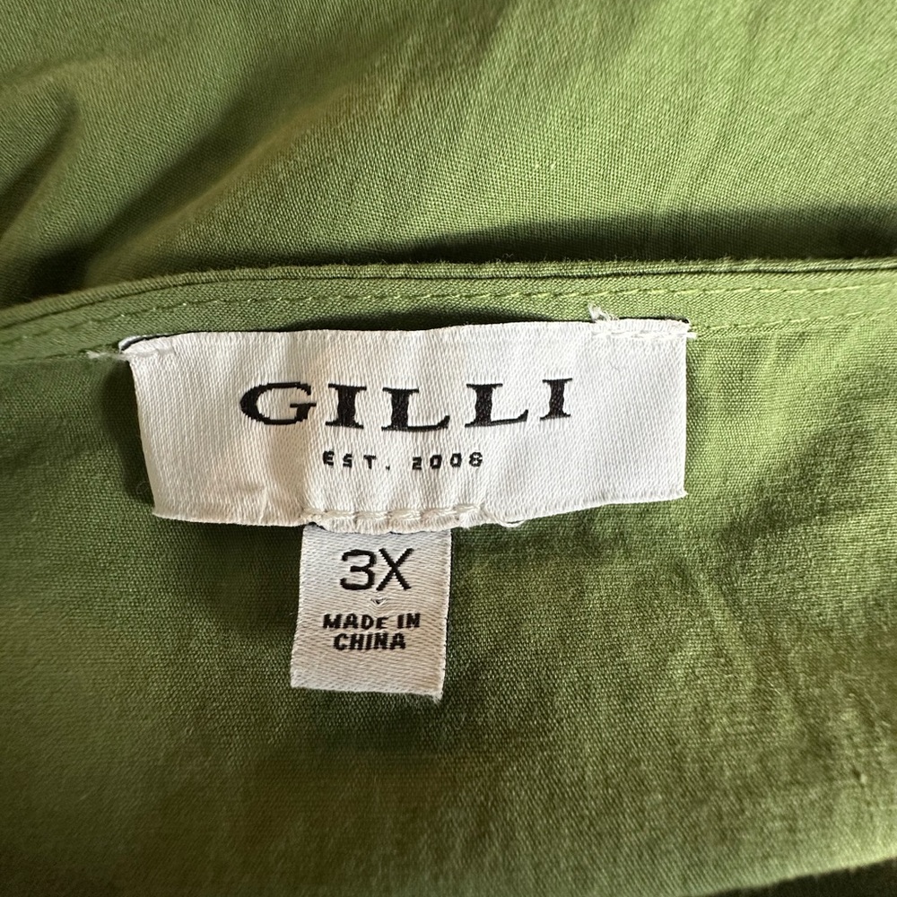 Gilli Green Midi Dress - Picture 4 of 7